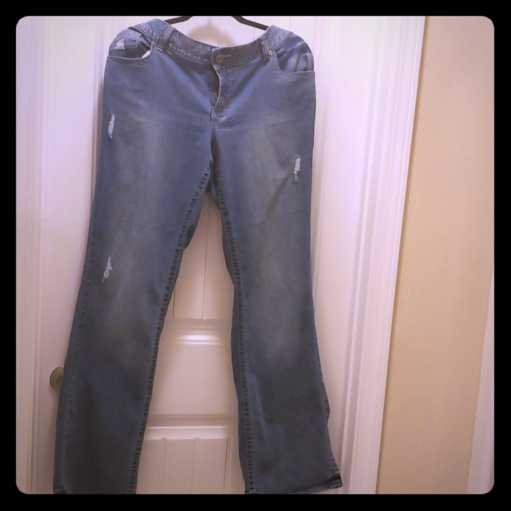 Lane Bryant Genius Fit Bootcut Jeans Long